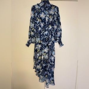 NWT- Beulah Navy Floral Dress- size Small